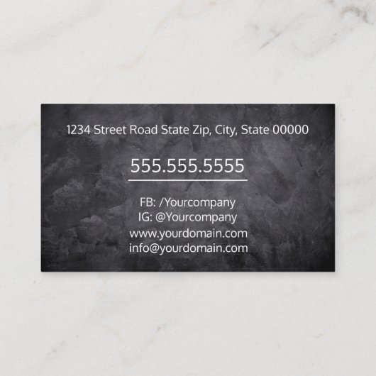 ウェルダー 名刺 (裏面)