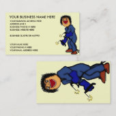 ウェルダ熱狂するー漫画 名刺 (正面/裏面)