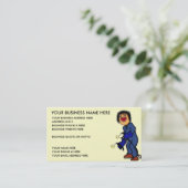 ウェルダ熱狂するー漫画 名刺 (スタンド正面)