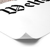 ウェルトシュメルツ | "世界の痛み" ポスター (角)