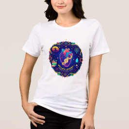 ウェルネスと内なる調和の自然グラフィックTシャツ トライブレンドTシャツ