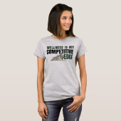 ウェルネスは私の競争優位性 | キッチンガーデン Tシャツ (正面フル)