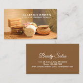 ウェルネスアロマセラピースパサロンマッサージセラピスト 名刺 (正面/裏面)