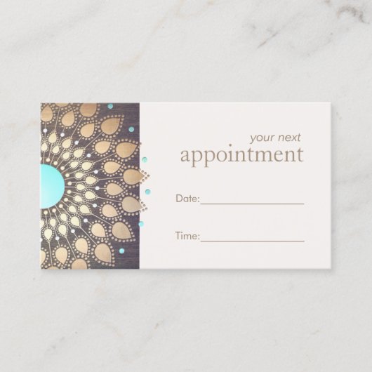 ウェルネスカウンセラーアポイントメントリマインダー 予約カード (正面)
