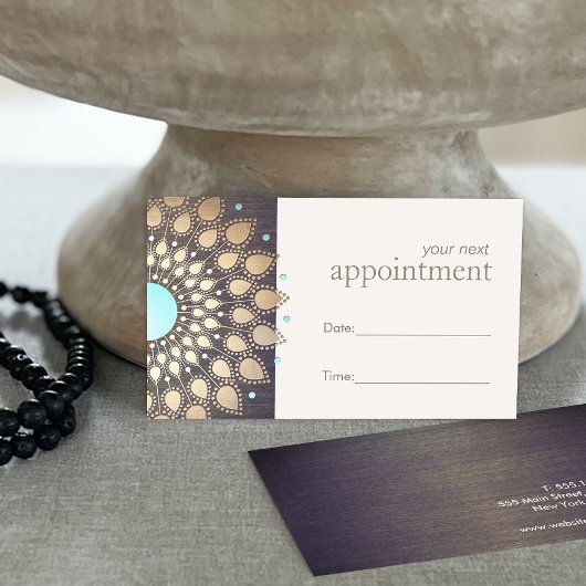 ウェルネスカウンセラーアポイントメントリマインダー 予約カード
