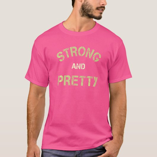 ウェルネススクワッドSTRONGと健康トレーナーかわいらしCa Tシャツ (正面)