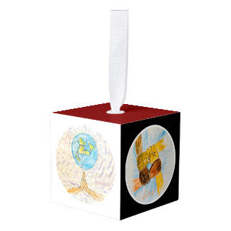 ウェルネスススフィア – 木造キューブオーナメント キューブオーナメント