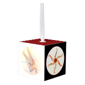 ウェルネスススフィア – 木造キューブオーナメント キューブオーナメント (裏面アングル)