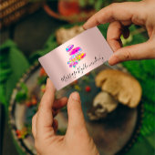 ウェルネススパマッサージセラピーリフレクソロジーホログラフ 名刺