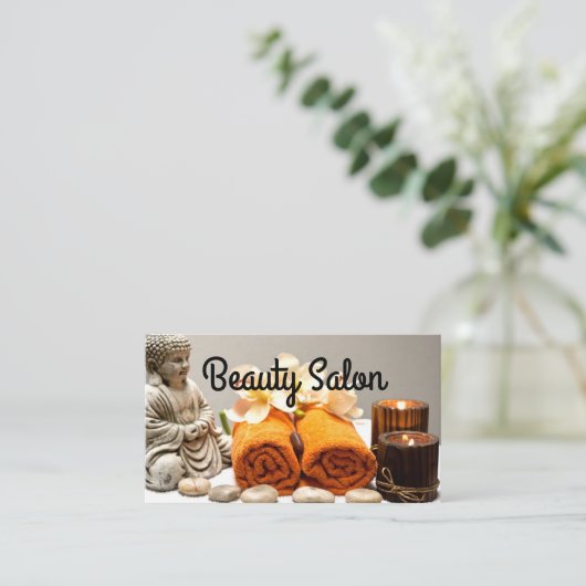 ウェルネススパ 名刺 (スタンド正面)