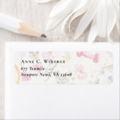 ウェルネスブランディング | フローラフィットネス差出人住所 ラベル (インサイチュ)