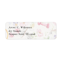 ウェルネスブランディング | フローラフィットネス差出人住所 ラベル