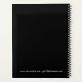 ウェルネスマッサージセラピストアポイントメントブック プランナー手帳 (裏面)