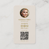 ウェルネスミニマルコーチセラピストサンドロータス 名刺 (裏面)