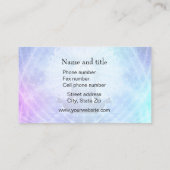 ウェルネスメディテーションブルー 名刺 (裏面)