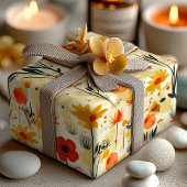 ウェルネス事業向け自然デザイン ラッピングペーパーシート