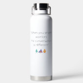 ウェルネス水筒 ウォーターボトル (背面)