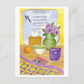 ウェルネス葉書の感動的処方 ポストカード (正面)