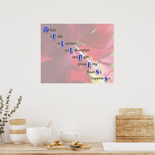 ウェルネス3 ポスター (キッチン)