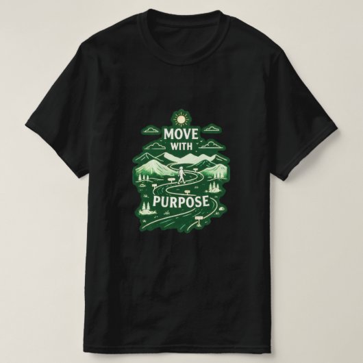 ウェルネス&アクティブライフスタイル Tシャツ (デザイン正面)