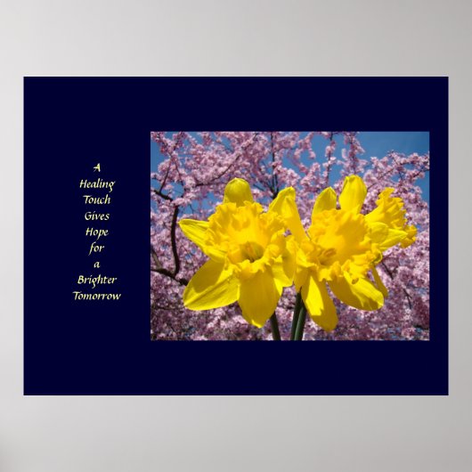 ウェルネス・アートAヒーリングTouch与え・ホープ ポスター (正面)