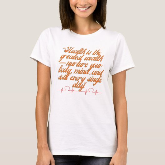 ウェルネス・ウェルネス Tシャツ (正面)