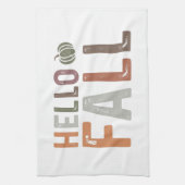 ウェルハロー秋 キッチンタオル (縦)