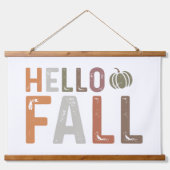 ウェルハロー秋 吊り下げ型タペストリー (正面)