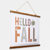 ウェルハロー秋 吊り下げ型タペストリー (傾斜あり)