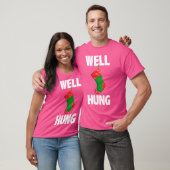 ウェルハング・面白いクリスマスストッキング・不快なクリスマス Tシャツ (ユニセックス)