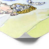 ウェルビーイング自然マンガAbraham Hicks引用文 ポスター (角)