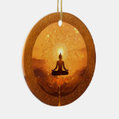 ウェルビーイング&スピリチュアル調和 セラミックオーナメント (右)