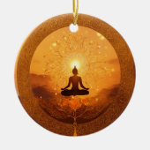 ウェルビーイング&スピリチュアル調和 セラミックオーナメント (正面)