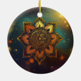 ウェルビーイング&スピリチュアル調和 セラミックオーナメント