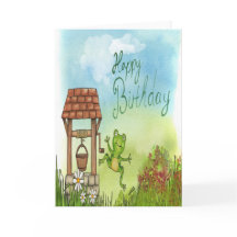 ウェルフロッグ誕生日カード