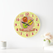 ウェルベルペッパー ラージ壁時計 (ホーム)