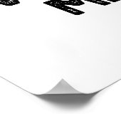 ウェルボウル私のダウンおもしろいボーリングパン ポスター (角)