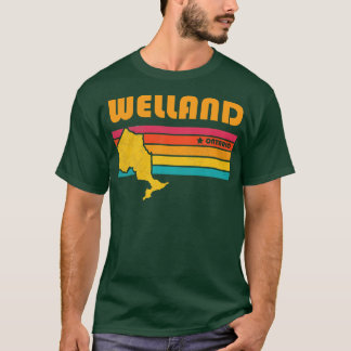 ウェルランドオンタリオカナダヴィンテージ動揺して土産 Tシャツ