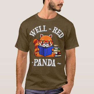 ウェルレッド・パンダ読ズ Tシャツ