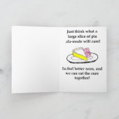 ウェル勇気付けられるカード カード (内部)