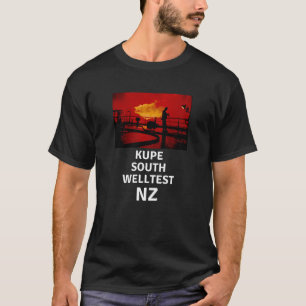ウェル・テスト中の油・リグ・デッキ Tシャツ