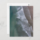 ウェレースのようーブスホワイトサンズベイウェールズ ポストカード (正面/裏面)