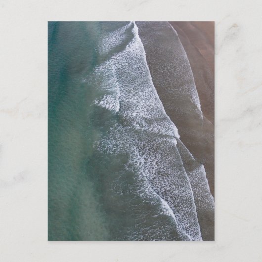 ウェレースのようーブスホワイトサンズベイウェールズ ポストカード (正面)