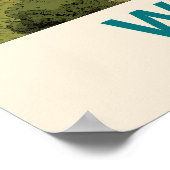 ウェンゲンスイスヴィンテージトラベル ポスター (角)