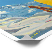 ウェンゲンスイスヴィンテージ旅行ポスター ポスター (角)