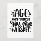 ウェンスカアートの時代はもしウイスキーだ シーズンポストカード (正面)