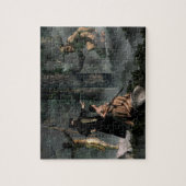 ウェンディゴと戦う ジグソーパズル (縦)