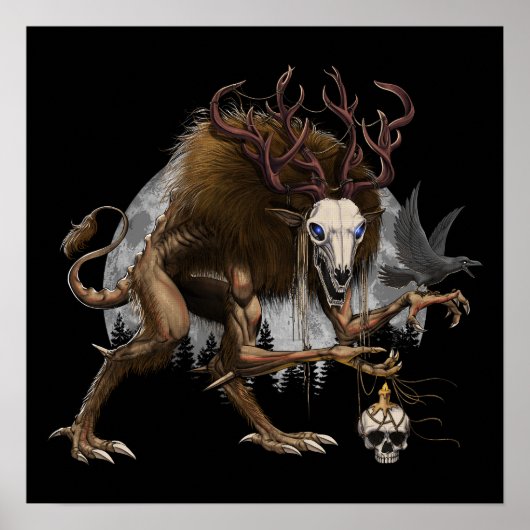 ウェンディゴの下っ端な生き物 ポスター (正面)