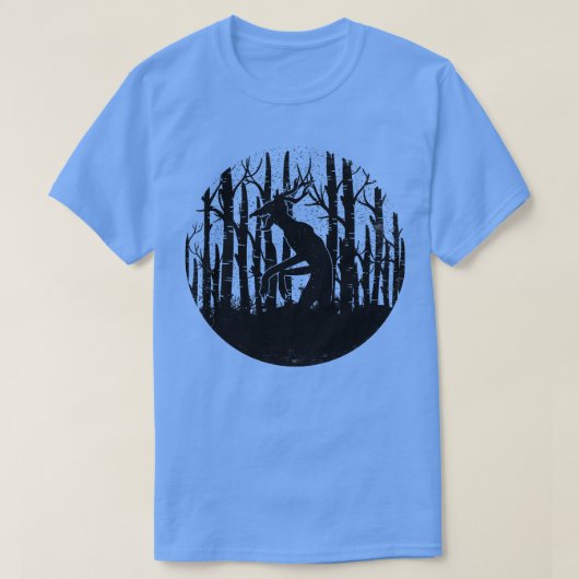 ウェンディゴシルエット1 Tシャツ (デザイン正面)