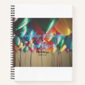 ウェンディマス11誕生日引用文 – スパイラルノートブック ノートブック (正面)